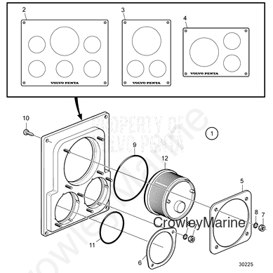 Lock Ring(V2) - Volvo Penta (3808693)