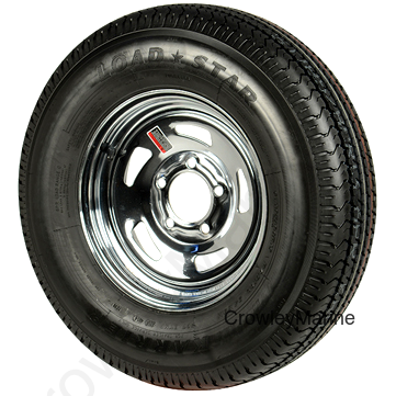 ST215/75R14"; 5-Hole Silver Directional Rim; Load Range C