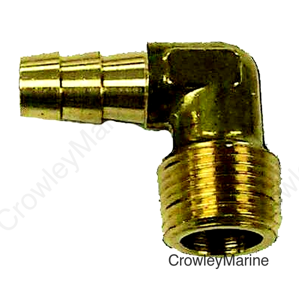 Sierra 8072 Connector, 90 Degree Elbow
