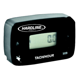 Hardline HR80612 Hour/Tach Meter 2 Cycle or Less Gas Engine, 2-1/8"L x 1-1/2"W x 5/8" H thumbnail-0