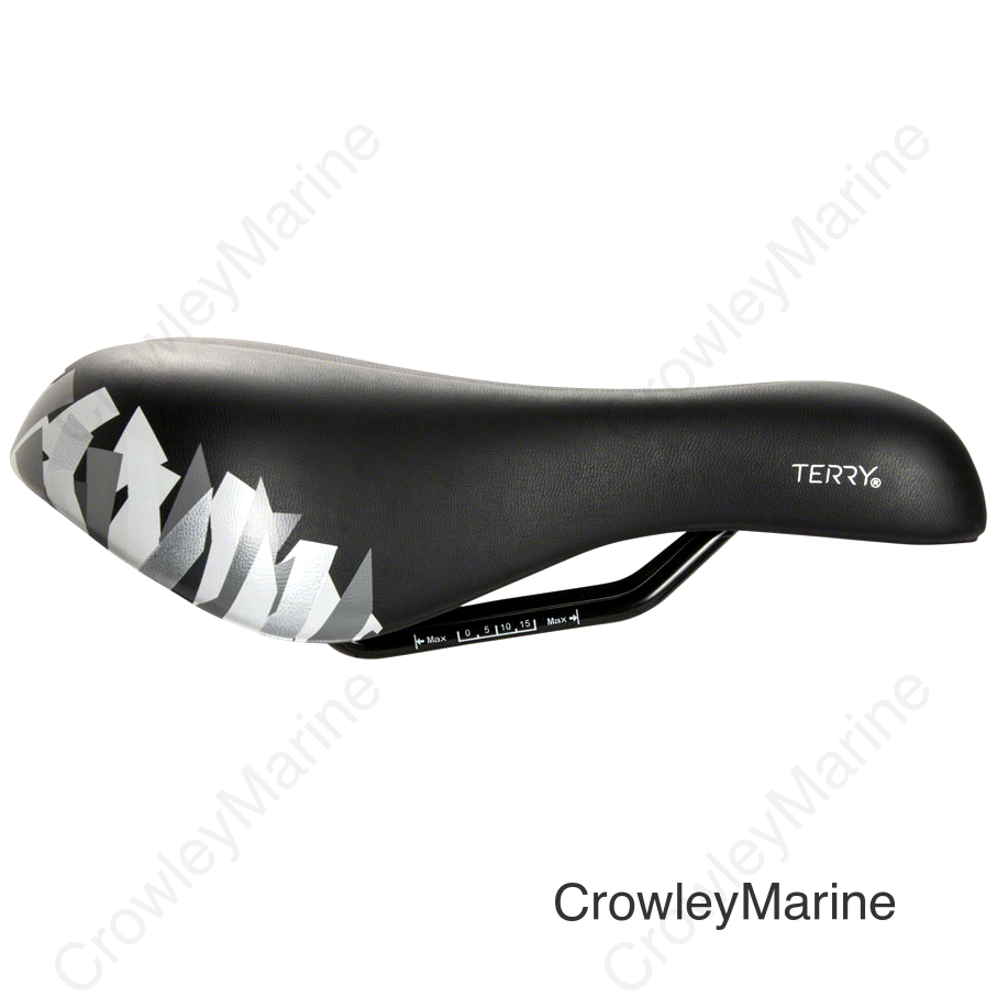 Terry Cite X Gel Saddle - Steel Flower Women's