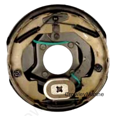 10' ELECTRIC BRAKE ASSEMB