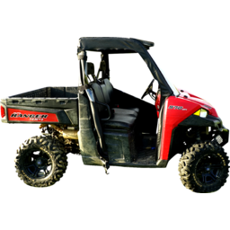 Full Doors And Rear Window - Black - Polaris Ranger thumbnail-3