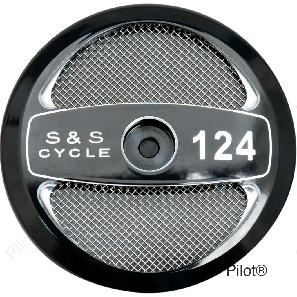 Stealth Air Cleaner Cover - Black - 124"
