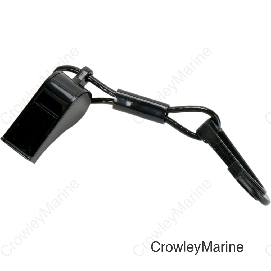 WHISTLE W/CLIP BLACK