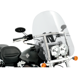 Fats Windshield - 17" - Clear - FXDF thumbnail-1