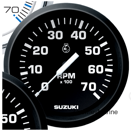 TACHOMETER BLAC
