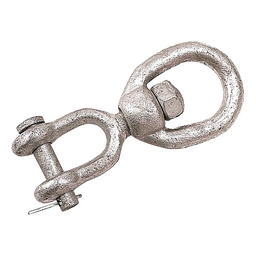 Sea-Dog 181210 Galvanized Jaw & Eye Swivel, 3/8", Bulk thumbnail-0