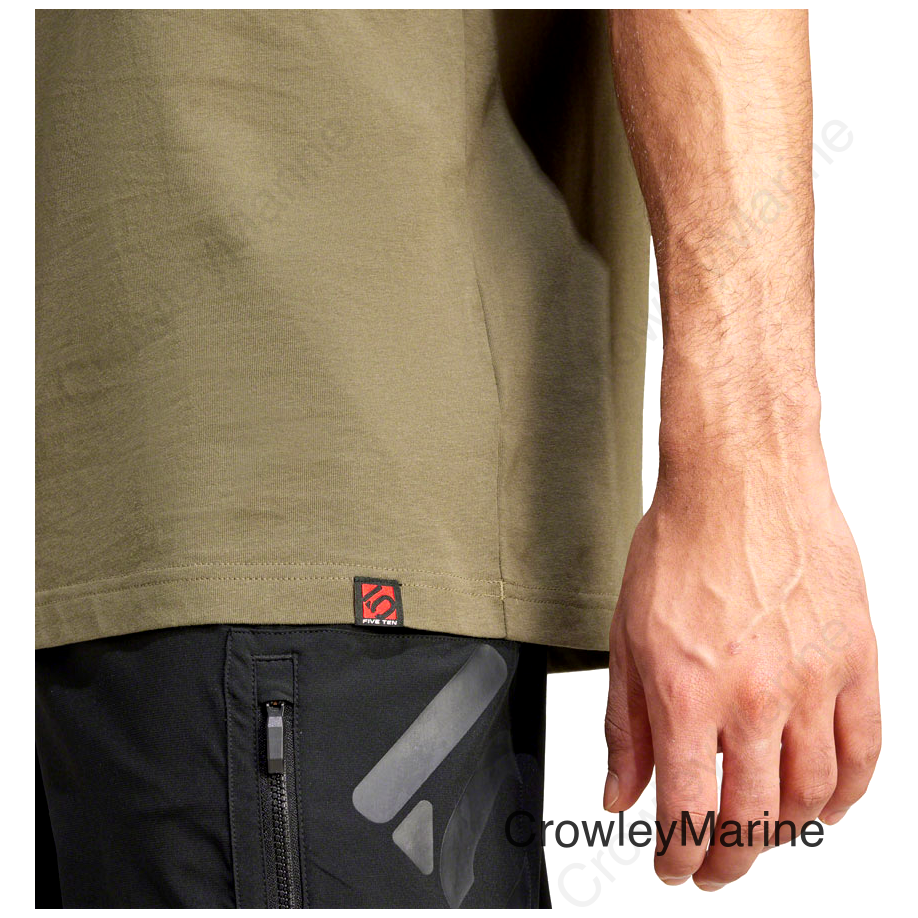 Five Ten Botb T-Shirt - Olive Strata Men's Medium