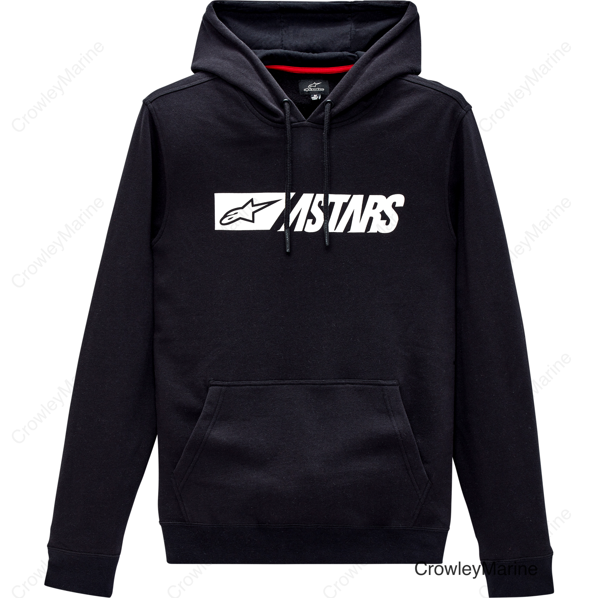REBLAZE HOODIE BLACK/WHITE MD