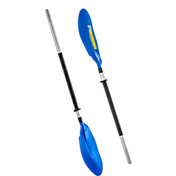 Seachoice 8 Ft. Curved-Blade Kayak Paddle, 2-Piece 1-1/8 in. Diameter Anodized Aluminum Shaft, 17 in. X 7-3/8 in. Blades thumbnail-3