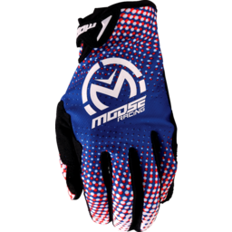 GLOVE SX1 RED/WHITE/BLUE LG thumbnail-1