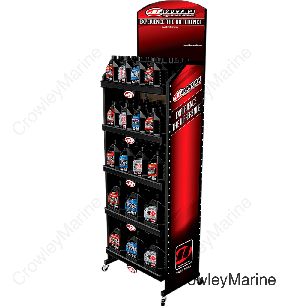 Maxima Standard Floor Display Large Metal Shelf