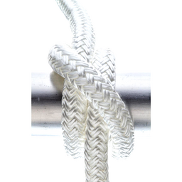 Seachoice Double-Braid Nylon Dock Line w/ Eye Splice, Pre-Shrunk, Heat Stabilized, 1/2 In. X 20 Ft., White thumbnail-4