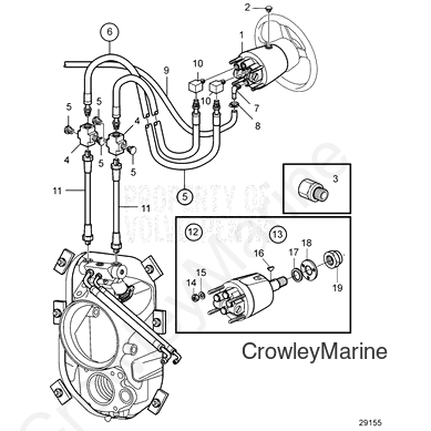 Hose(V2) - Volvo Penta (889158)