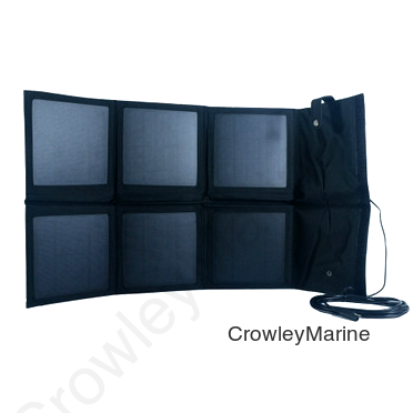 18-Wat Folding Solar Panel with 8 Amp Charge Controller (55020)