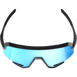 Slendale Sunglasses - Matte Black - HiPER Blue thumbnail-2