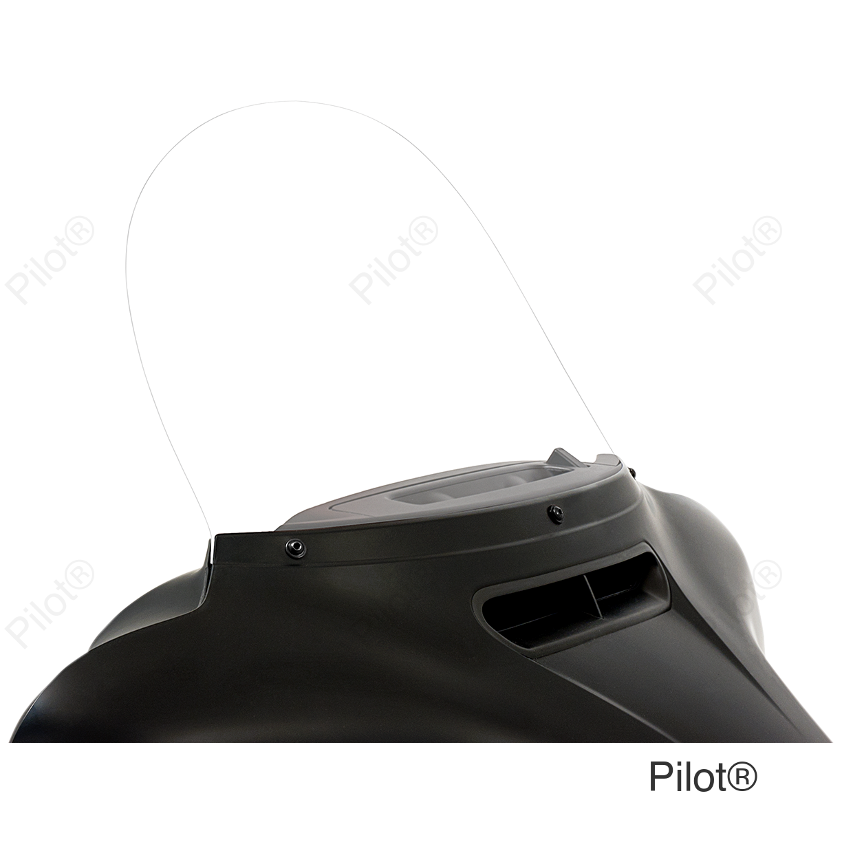 Windshield - 15" - Clear - FLHT/X