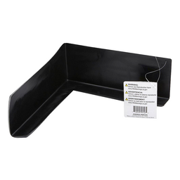 Seachoice 12 In. PVC Dock Bumper Corner, Black thumbnail-1