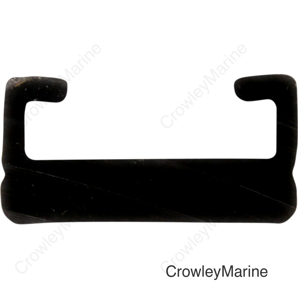 Black Replacement Slide - UHMW - Profile 16 - Length 45.1875" - Yamaha