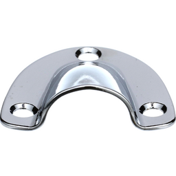 Seachoice Clam Shell Vent, 1-5/16 In. X 1-1/2 In., Chrome-Plated Brass thumbnail-2