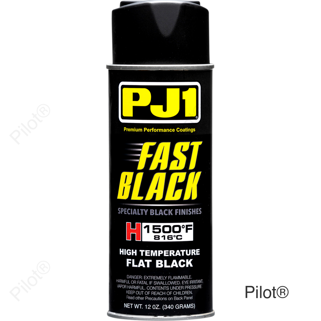 High-Temperature Exhaust Paint - Matte Black - 12 oz. net wt. - Aerosol