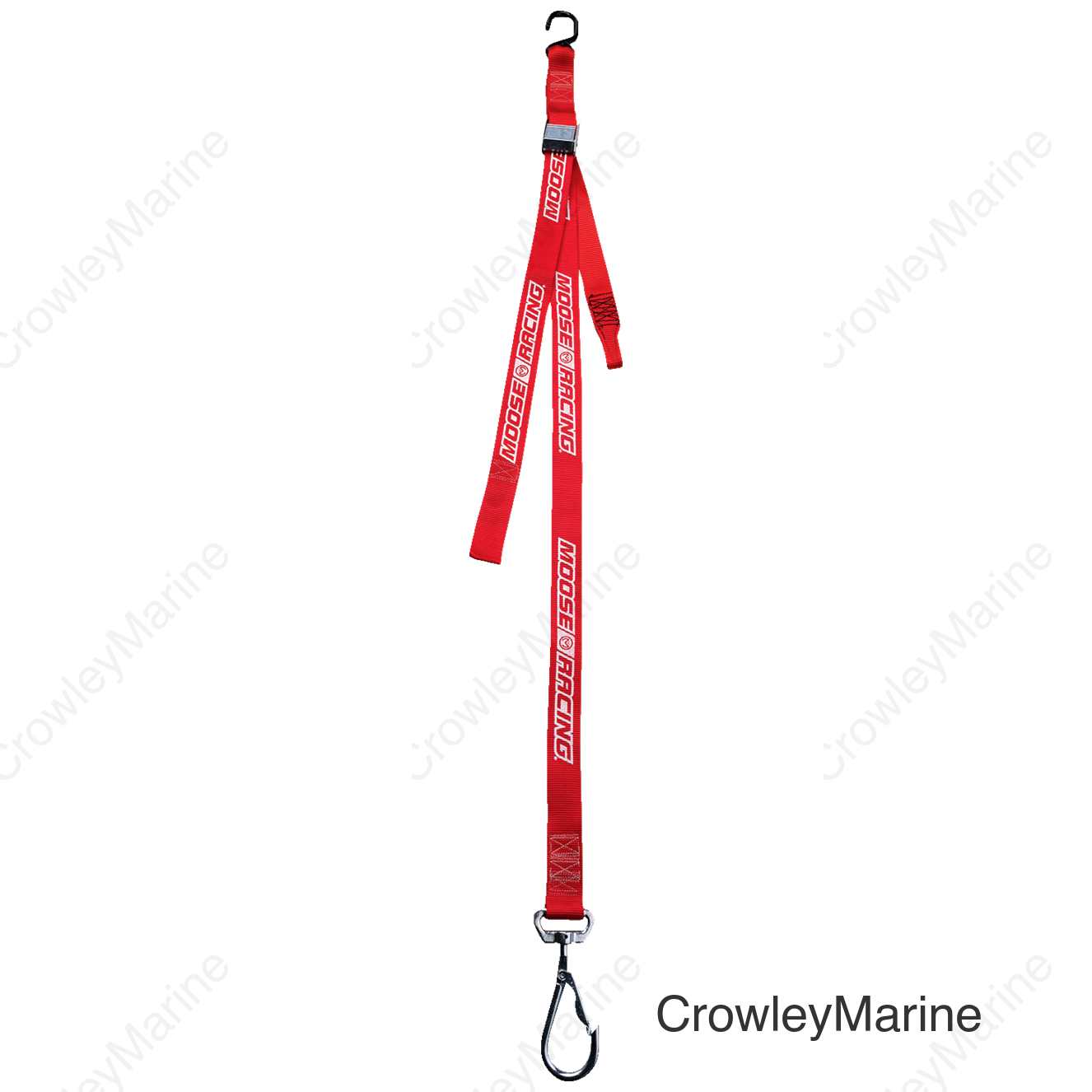 TIEDOWN 1-1/2" W/ SWIVEL HOOK RED MOOSE