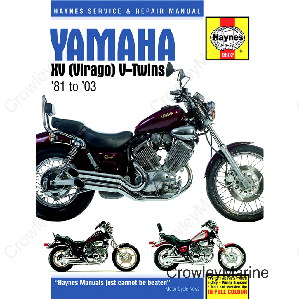 MANUAL YAM XV VIRAGO V-TW