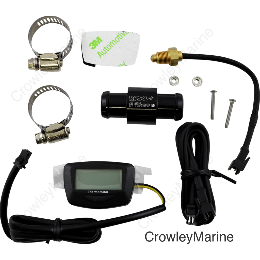 Proton Water Temperature Gauge - With 18 mm Adapter