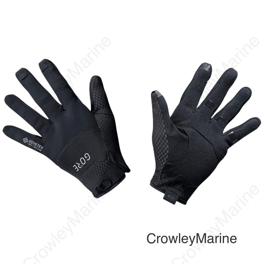 Gorewear C5 Gore Tex Infinium Gloves - Black Full Finger X-Small
