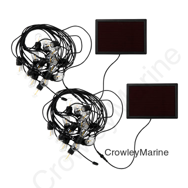30 Ft 12 Socket LED String Lights (2-Pack) (22046)