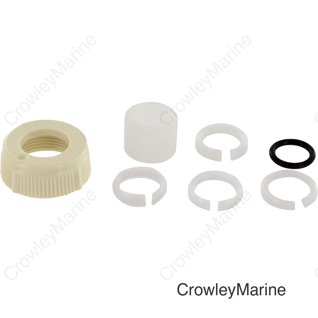 SPOUT NUT KIT  BC  2 HNDL