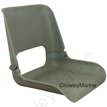 Molded Seat Shell Only, Gray