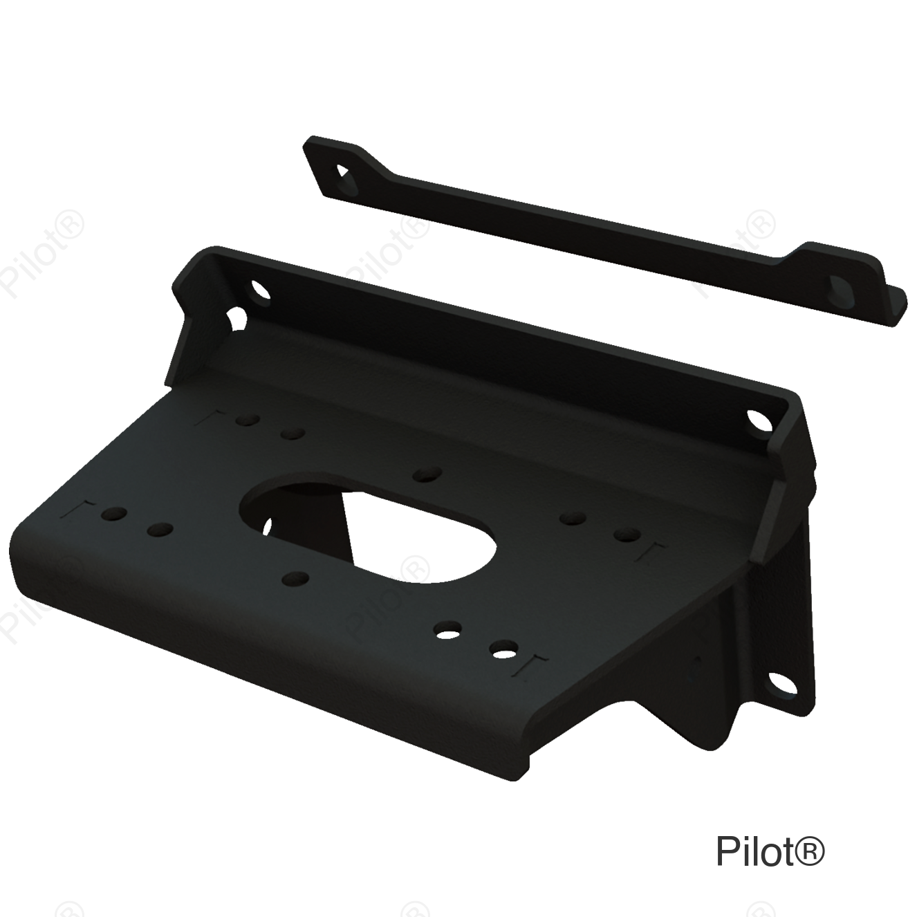 Winch Mount - Kawasaki