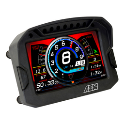 AEM CD-5LG Carbon Logging Digital Dash Display w/ Internal 10Hz GPS & Antenna thumbnail-5