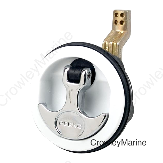 Flush Pulls Flush Latch, White