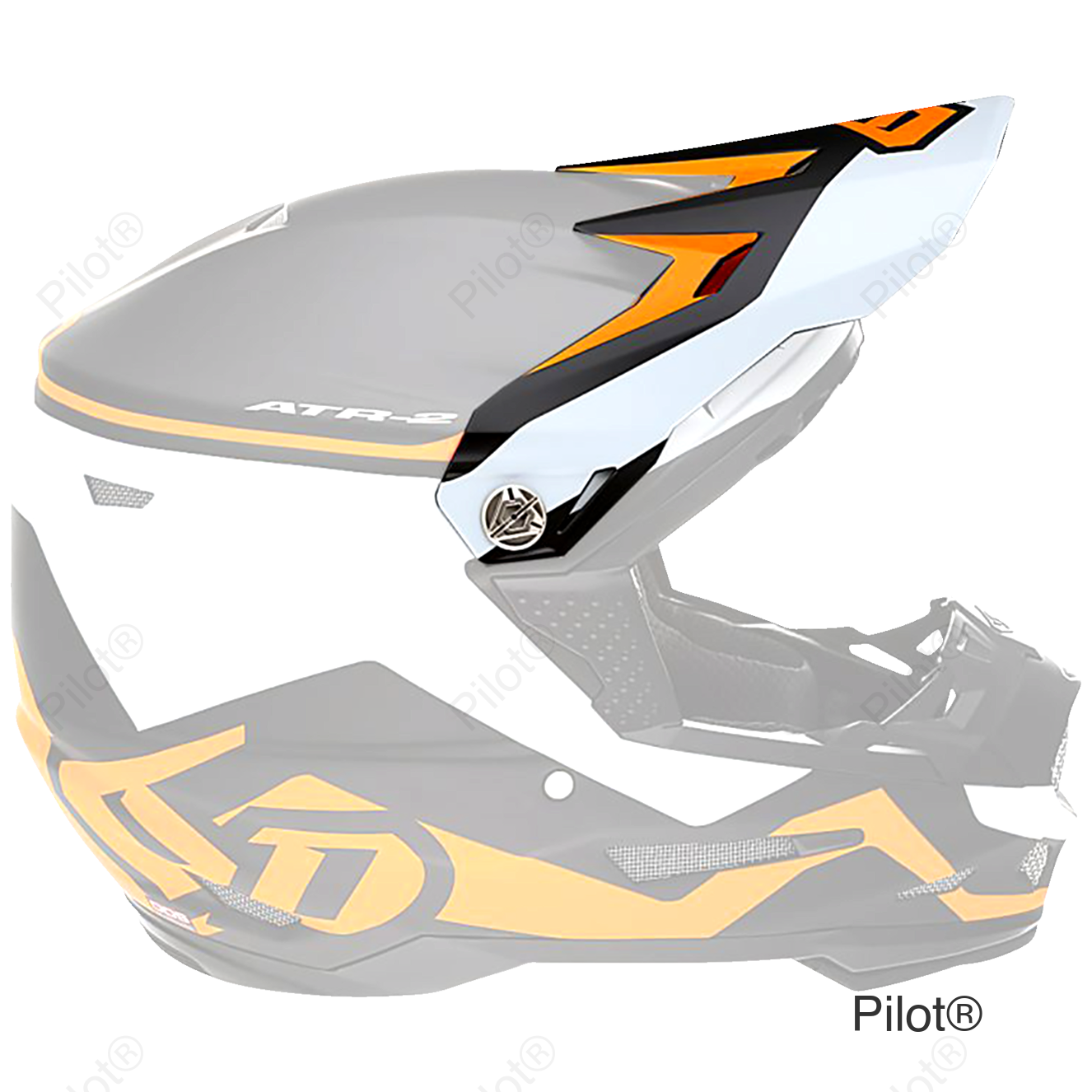 ATR-2 Visor - Drive - Neon Orange