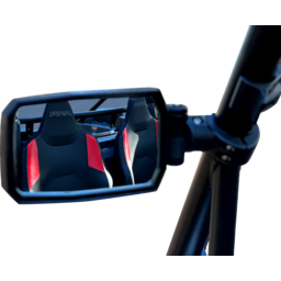 Mirror - Trailrider - Side View - Rectangle - Black thumbnail-3