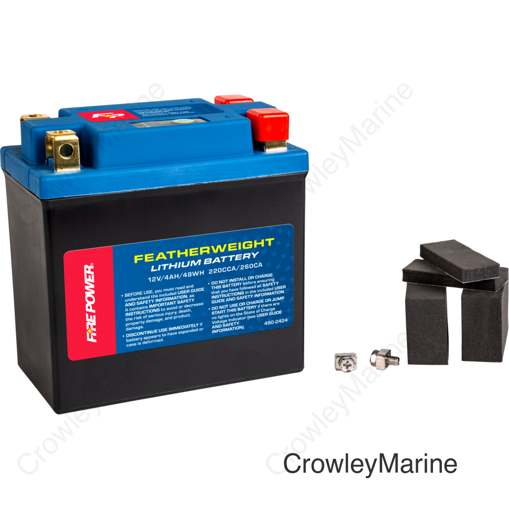 FEATHERWEIGHT LITHIUM BATTERY 220 CCA 12V/48WH