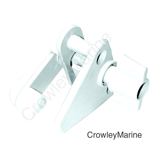 T-H Marine Pontoon Gate Latch Fits 1", 1-1/8" and 1-1/4" Square Tubing
