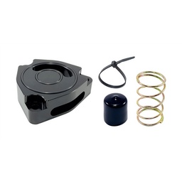 Torque Solution Blow Off BOV Sound Plate (Black) 14+ Kia Forte Koup Turbo thumbnail-0