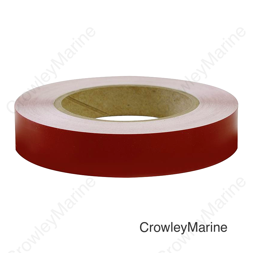 Seachoice Self-Adhesive Boat Striping Tape, 3 Mil Vinyl, 1 in. x50', Burgundy