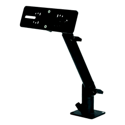 Millennium Outdoors MM001BL Single Monitor Mount – Black