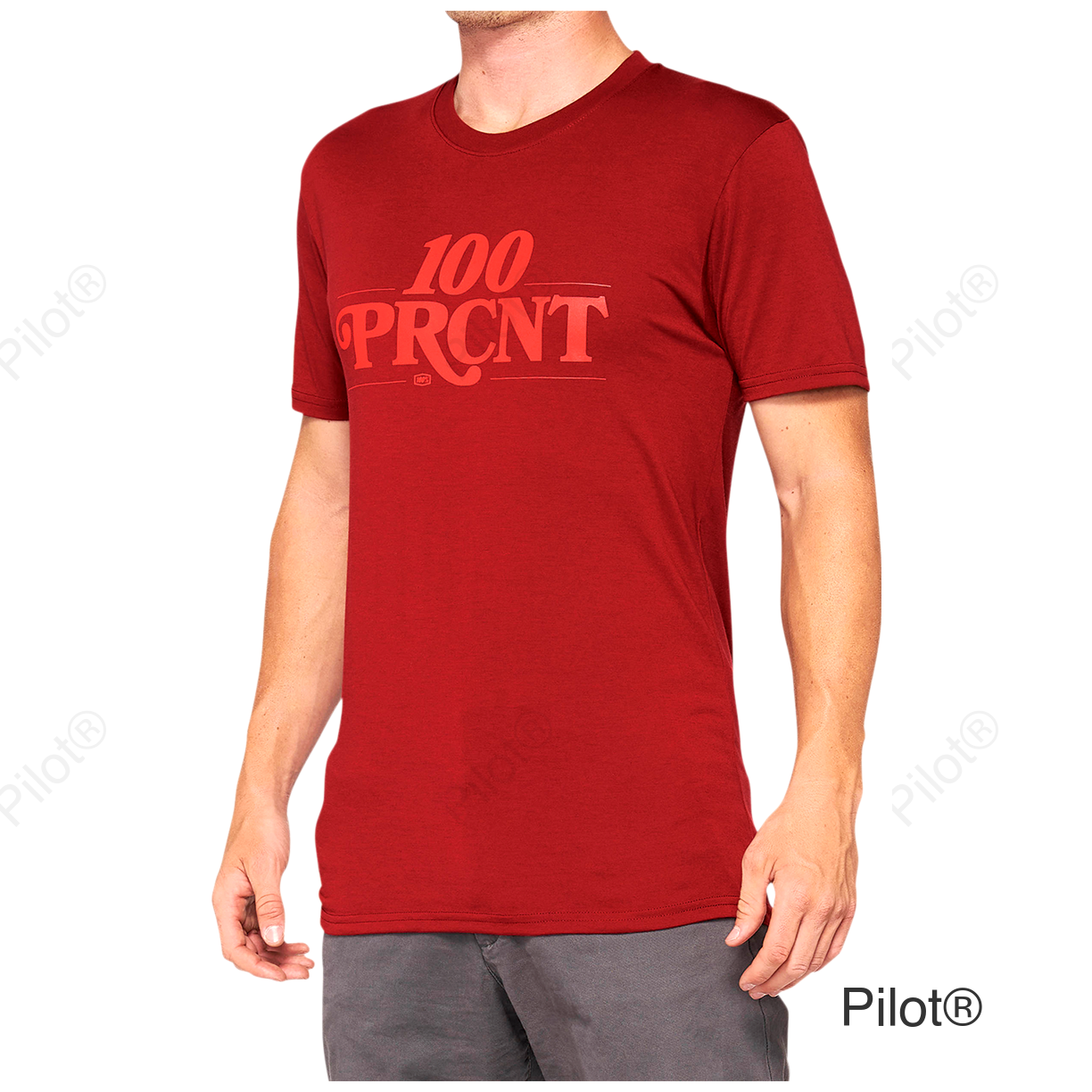 Searles Tech T-Shirt - Brick - Small