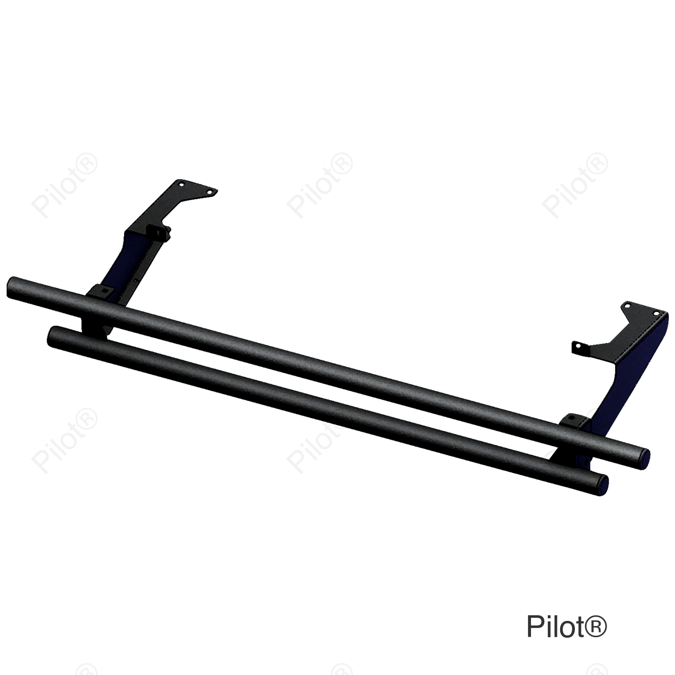 Rear Bumper - Black - Kawasaki