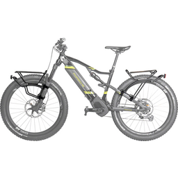 Topeak TetraRack M1 Front Rack for MTB - Fork Blade Strap Mount Black
