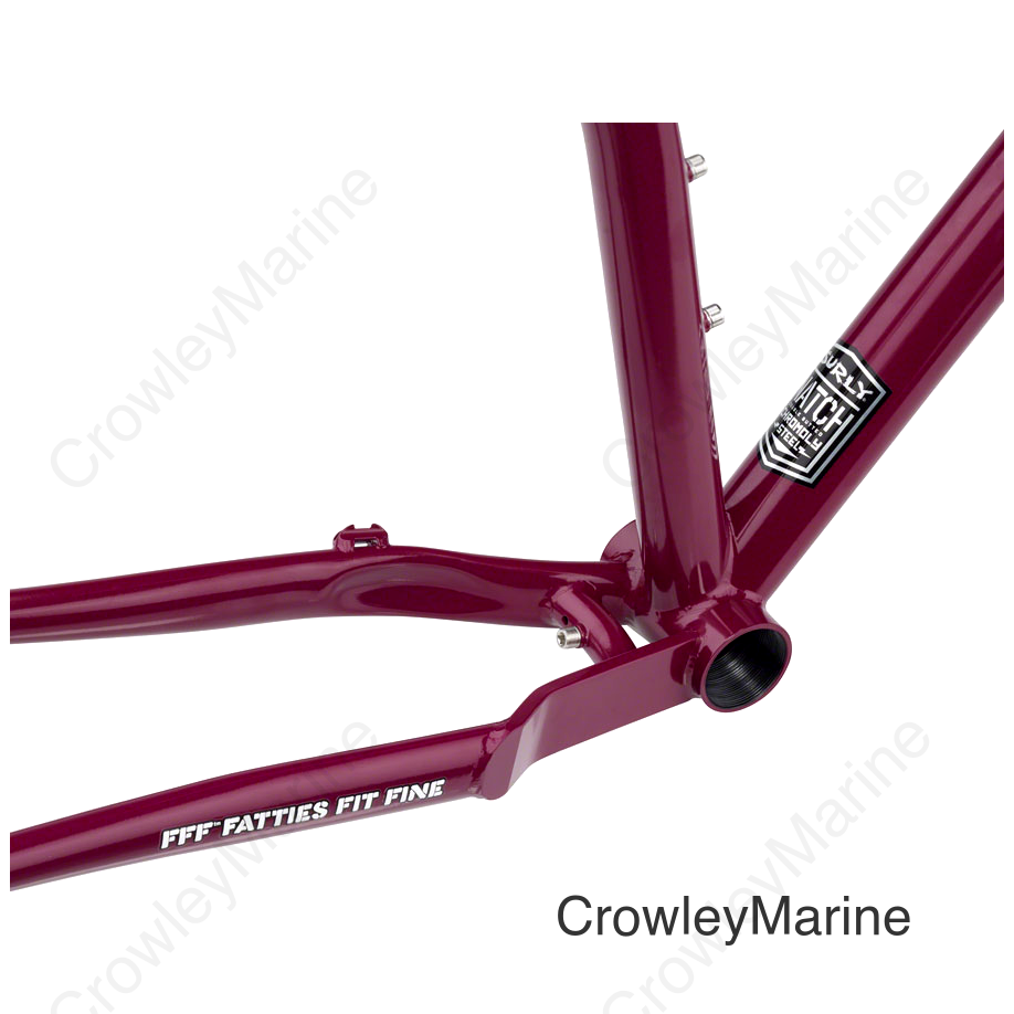 Surly Ogre Frameset - 29 Steel Fermented Plum Large