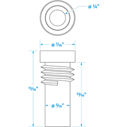 Seachoice UG175 Adapter, VHF Cable Antenna Connector thumbnail-5