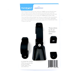 Timber MTB Model Yew! MTB Bell - Quick Release Black