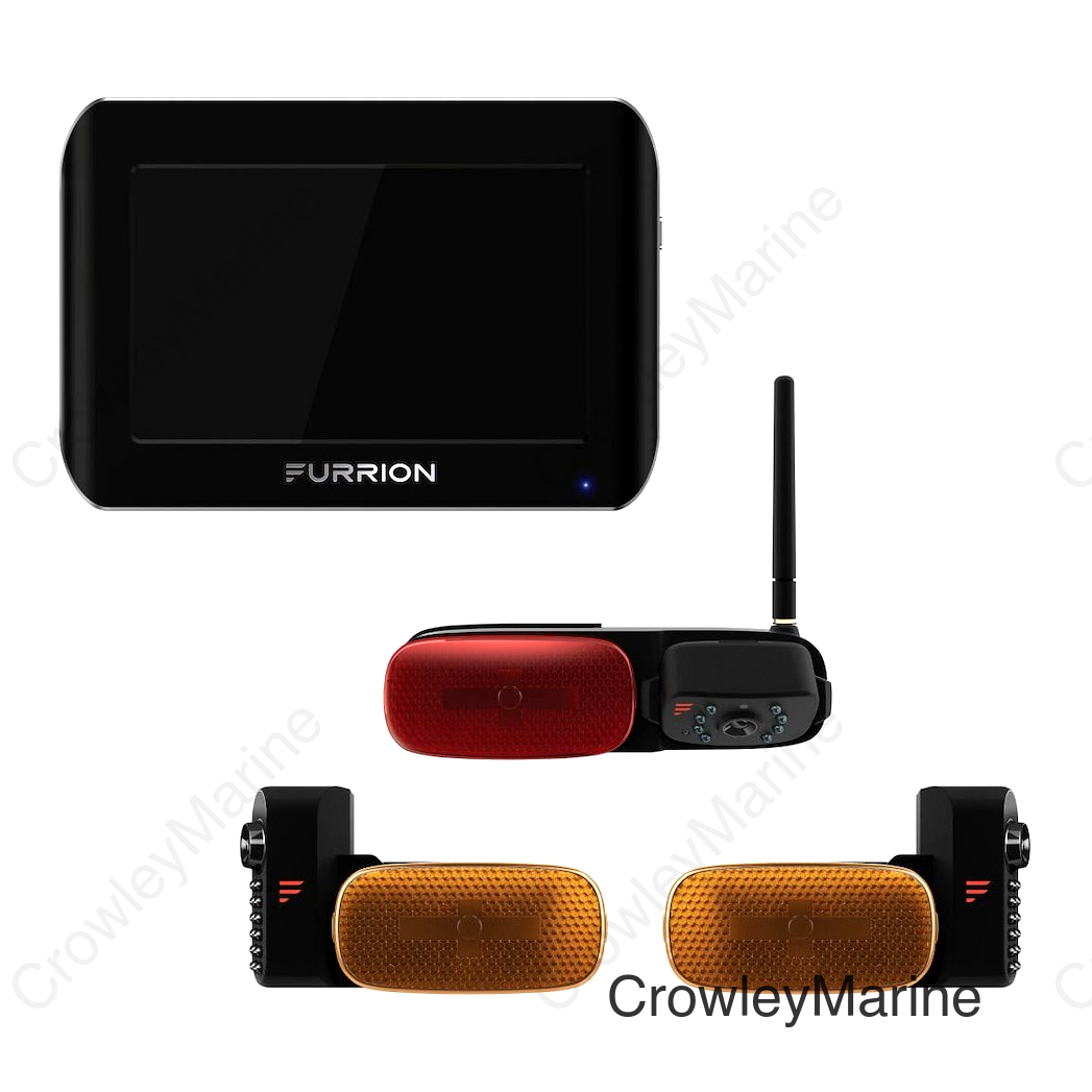 7' MONITOR + 3 VIEW CAMERAS FOR MAR